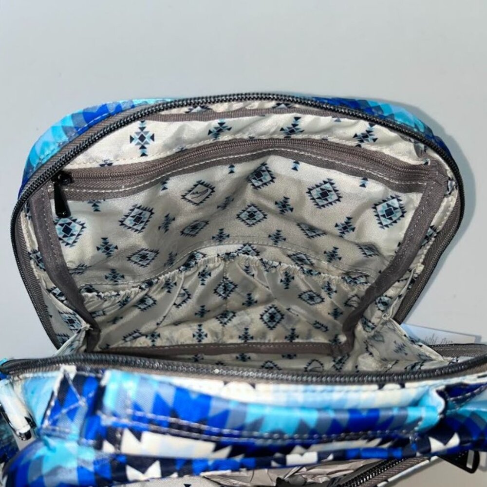 Lug Guild Collection Classic Ranger 2 Crossbody Bag Bargello Mountains Blue - Picture 10 of 14